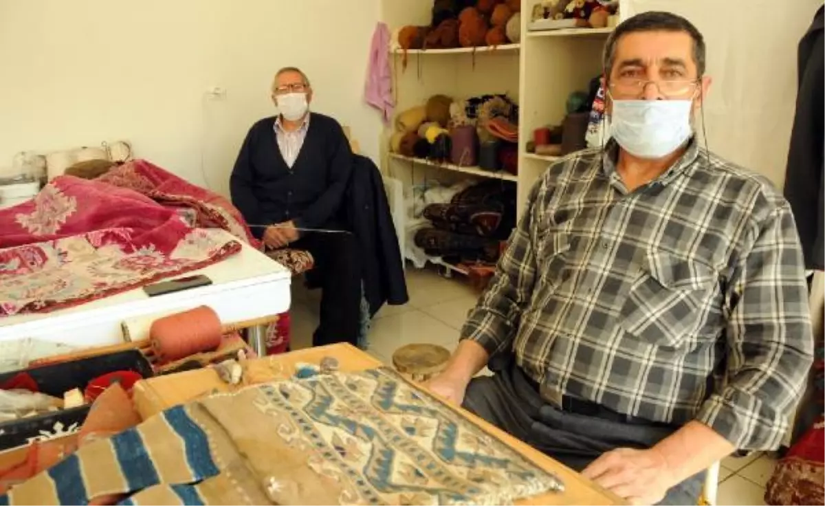 İki kardeş, 52 yıldır eski halılara hayat veriyor Haberler
