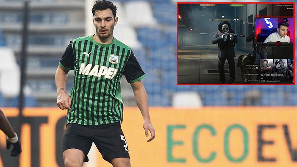 Kaan Ayhan'dan transfer iddialarına Twitch üzerinden yanıt: Sezonu kesinlikle İtalya'da tamamlayacağım