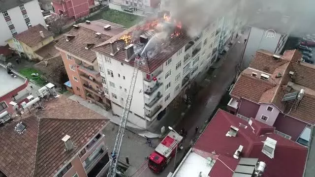 Kastamonu'da yangın Kastamonu'da yangın