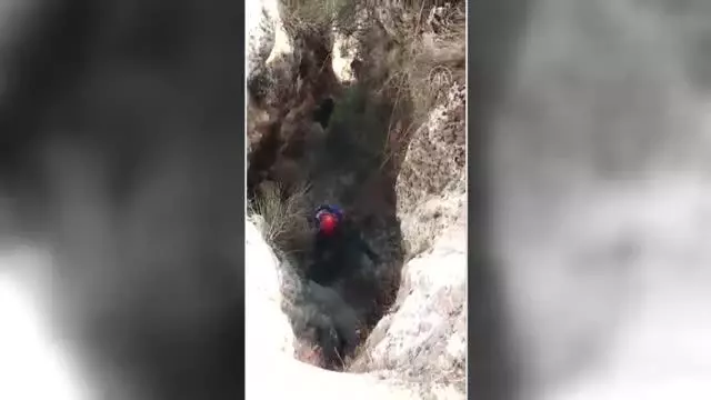 Kayalıklarda mahsur kalan keçiler AFAD ekiplerince kurtarıldı Kayalıklarda mahsur kalan keçiler AFAD ekiplerince kurtarıldı