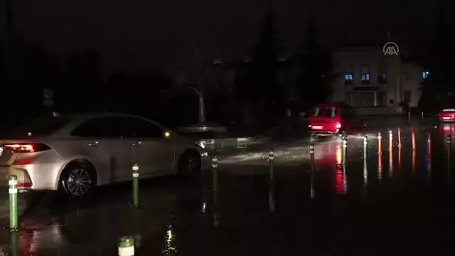 KIRKLARELİ - Kuvvetli sağanak etkili oldu KIRKLARELİ - Kuvvetli sağanak etkili oldu