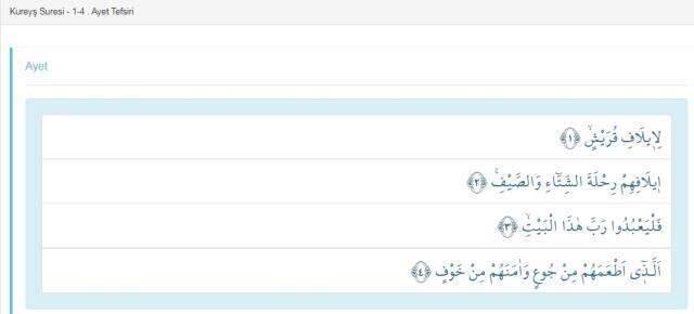 Kureyş Suresi anlamı, fazileti, Türkçe okunuşu nedir? Kureyş Suresi meali, Kureyş Suresi Arapçası nedir? Konusu nedir?