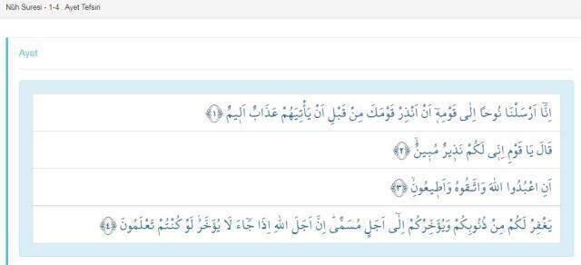 Nuh Suresi Okunuşu ve Anlamı nedir? Nuh Suresi okunuşu, fazileti, meali, konusu, Arapça ve Türkçe okunuşu nedir? Tefsiri nedir?