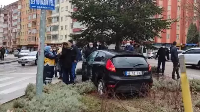 Seydişehir'de trafik kazası: 2 yaralı Seydişehir'de trafik kazası: 2 yaralı