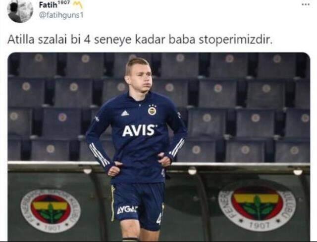 Szalai'nin ilk maçındaki performansı, Fenerbahçeli taraftarların beğenisini kazandı Szalai'nin ilk maçındaki performansı, Fenerbahçeli taraftarların beğenisini kazandı
