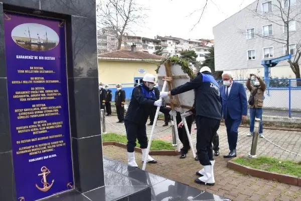 Alemdar Gemisi, 100'üncü yılda anıldı Alemdar Gemisi, 100'üncü yılda anıldı