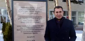 Aydınlatma sistemini çalan şüpheliye, belediye başkanından anlamlı çağrı