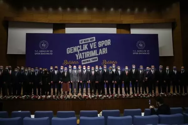 Son dakika spor: Bakan Kasapoğlu: Balıkesir'e 175 milyon TL'lik yatırım hayırlı olsun Son dakika spor: Bakan Kasapoğlu: Balıkesir'e 175 milyon TL'lik yatırım hayırlı olsun
