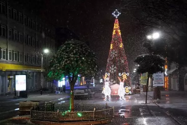 Edirne'de kar yağışı Edirne'de kar yağışı