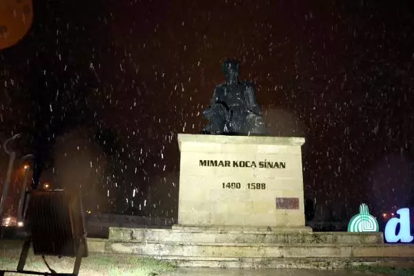 Edirne'de kar yağışı Edirne'de kar yağışı