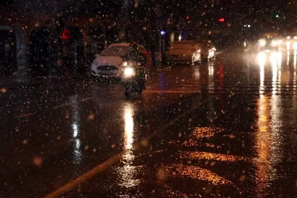 Edirne'de kar yağışı Edirne'de kar yağışı