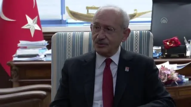 Kılıçdaroğlu, DİSK Genel Başkanı Çerkezoğlu ve beraberindeki heyeti kabul etti (2) Kılıçdaroğlu, DİSK Genel Başkanı Çerkezoğlu ve beraberindeki heyeti kabul etti (2)