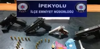 Van'da 'Şok' uygulaması; silah ve uyuşturucu ele geçirildi, 8 kişi gözaltında