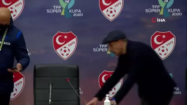 TFF Süper Kupa maçının ardından TFF Süper Kupa maçının ardından
