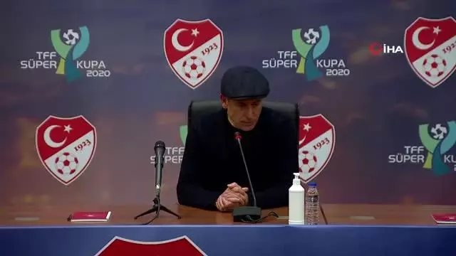 TFF Süper Kupa maçının ardından TFF Süper Kupa maçının ardından