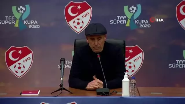 TFF Süper Kupa maçının ardından TFF Süper Kupa maçının ardından