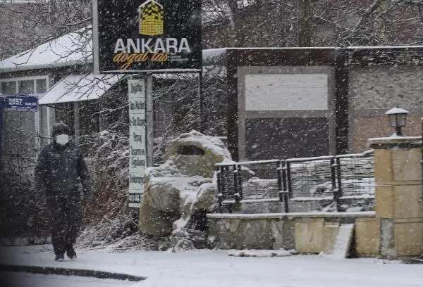 Ankara'da kar yağışı Ankara'da kar yağışı