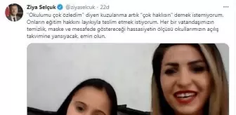 Bakan Selçuk: Gösterilecek hassasiyet okullarımızın açılış takvimine yansıyacak