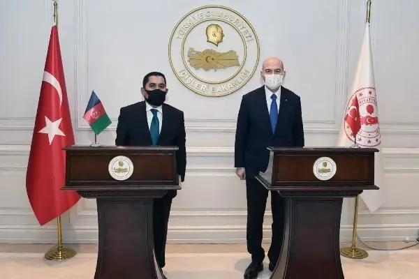 Bakan Soylu, Afganistan Ulaştırma Bakanı Zeki'yi kabul etti Bakan Soylu, Afganistan Ulaştırma Bakanı Zeki'yi kabul etti