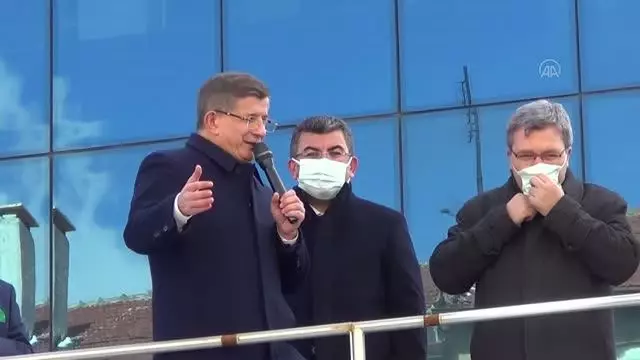 Gelecek Partisi Genel Başkanı Davutoğlu, Konya'da parti teşkilatlarının açılışına katıldı Gelecek Partisi Genel Başkanı Davutoğlu, Konya'da parti teşkilatlarının açılışına katıldı