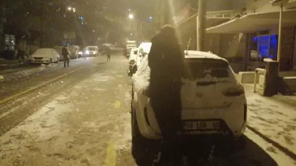 Menteşe'de sağanak ve fırtına yerini kara bıraktı Menteşe'de sağanak ve fırtına yerini kara bıraktı