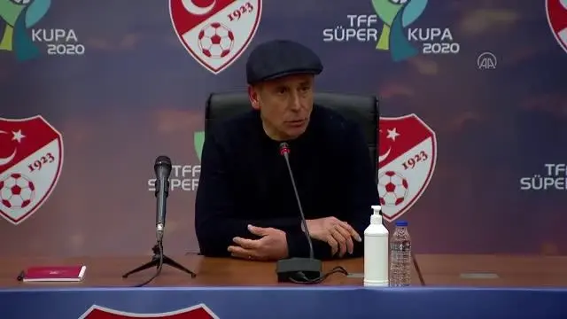 TFF Süper Kupa maçının ardından TFF Süper Kupa maçının ardından