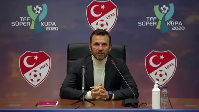 TFF Süper Kupa maçının ardından TFF Süper Kupa maçının ardından