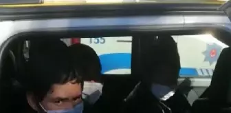 Kocaeli'de taksiden Afganistan uyruklu 9 kaçak göçmen çıktı