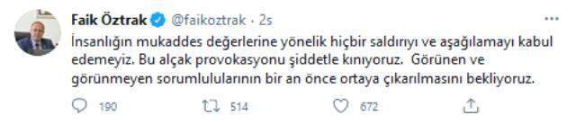 CHP'den Kabe saygısızlığına sert tepki: Alçak provokasyonu şiddetle kınıyoruz