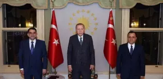 Son dakika haberi | Cumhurbaşkanı Erdoğan, Kuzey Makedonya Anayasa Mahkemesi Başkanını kabul etti