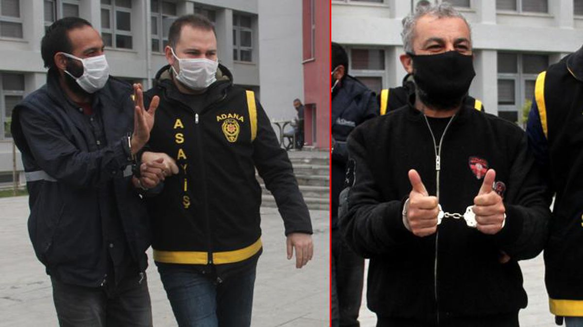 Hırsızlıktan yakalandılar, adliyeye giderken gazetecilere pişkin pişkin 'Bay bay' yaptılar