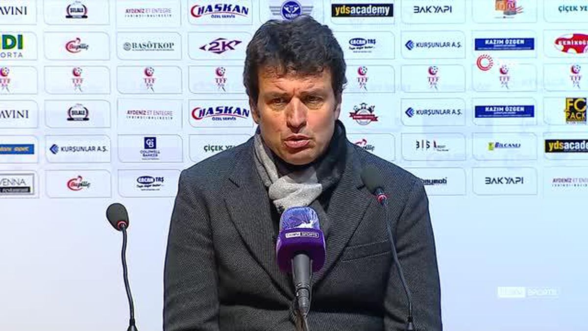Balıkesirspor - Tuzlaspor maçının ardından