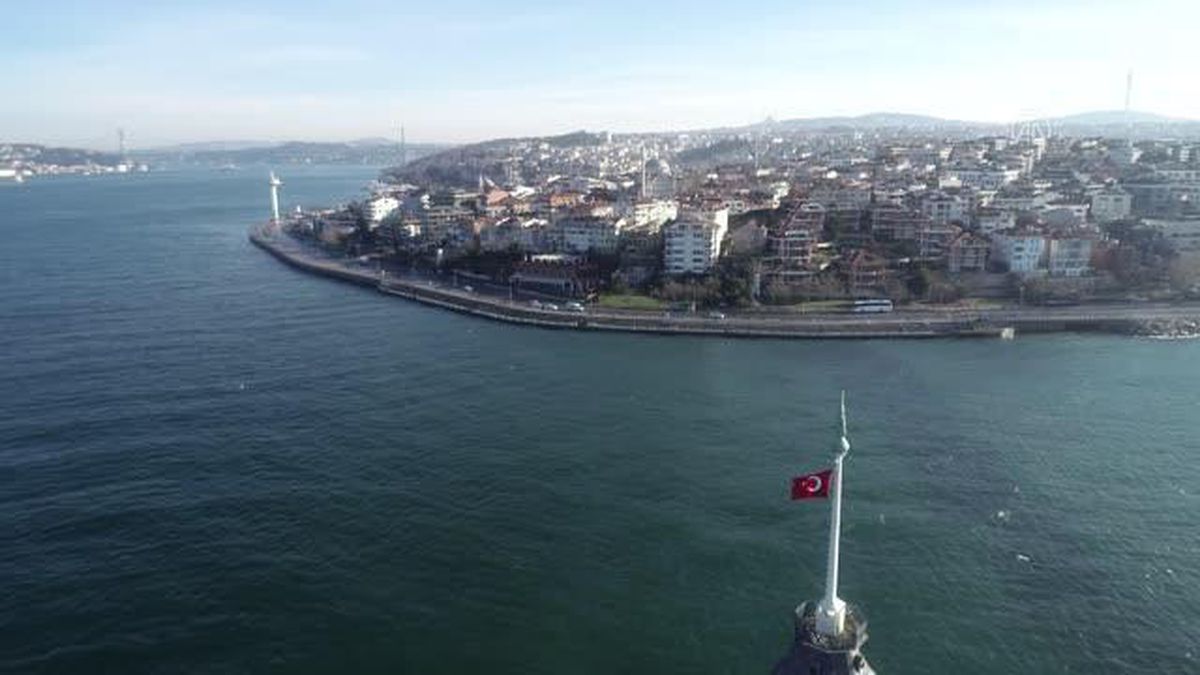 Son dakika haber | (Drone) - Sokağa çıkma kısıtlamasında sessizlik hakim