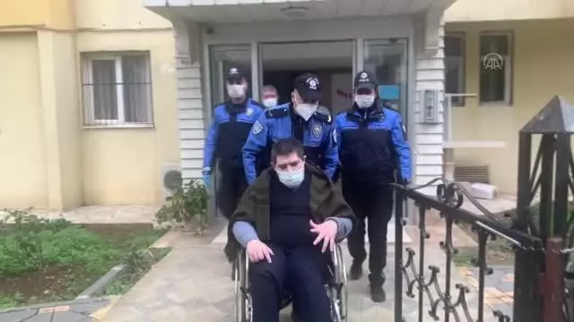 Engelli Erkut polislerin ekip arkadaşı oldu