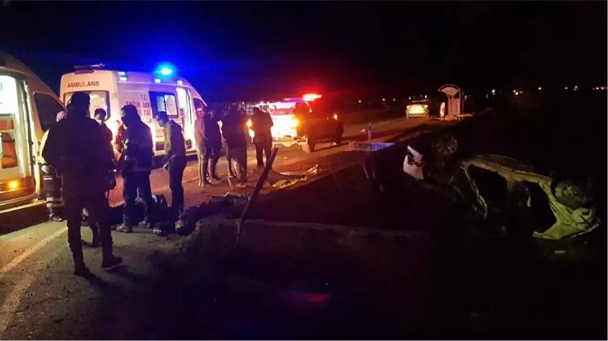 Hafriyat kamyonuyla çarpışan otomobildeki 4 kişi hayatını kaybetti