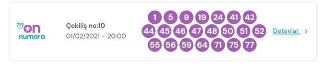 1 Şubat On Numara sonuçları açıklandı! 10 Numara bilet sorgulama nasıl yapılır? On Numara çekilişi canlı sonuç takibi!