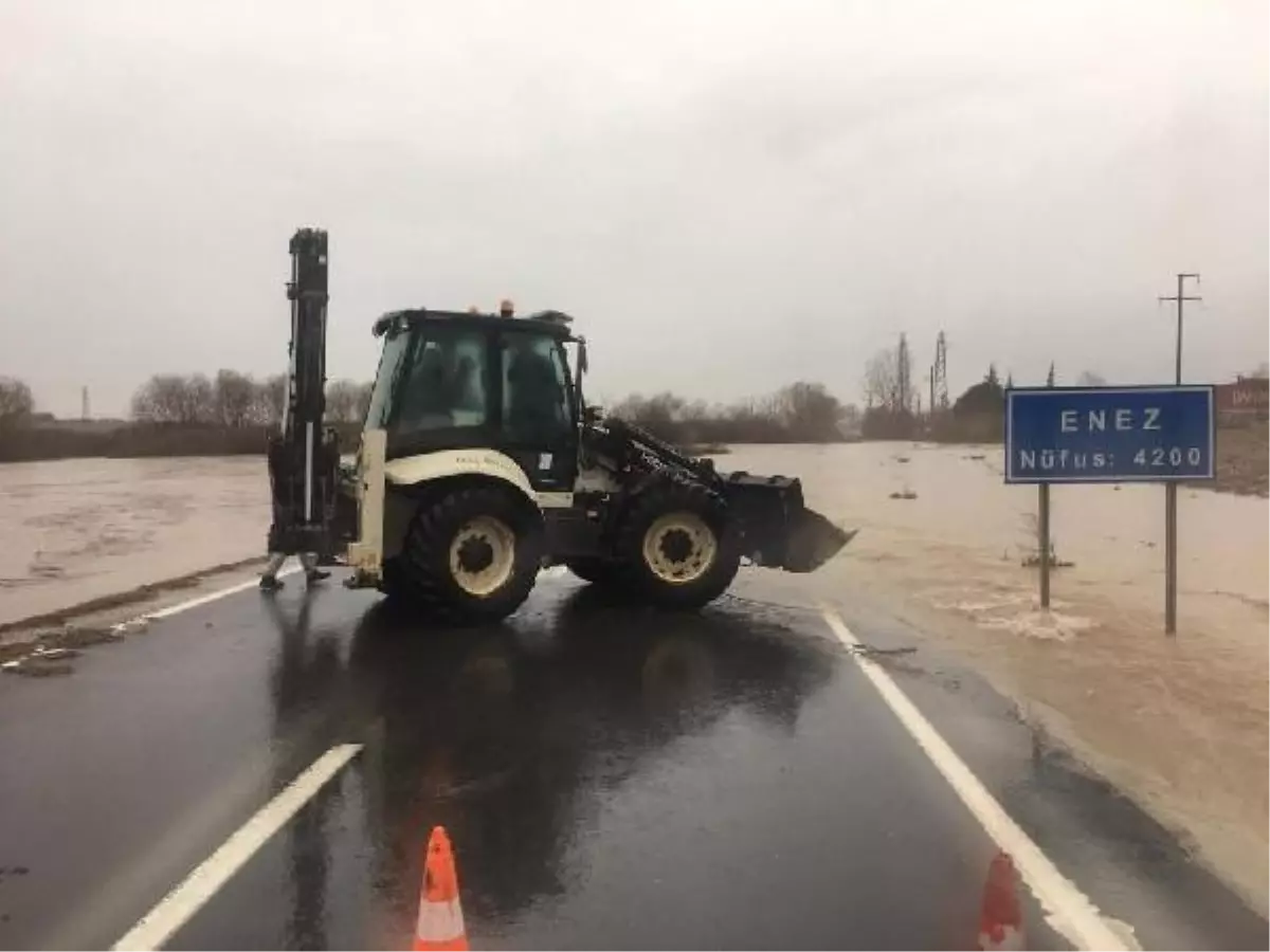 Edirne'de beklenen yağmur başladı (3)