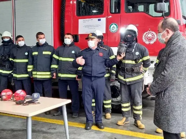 Son dakika haberi: Edirne'de yangınlara karşı, 'otomatik yangın söndürme topu' hizmete alındı