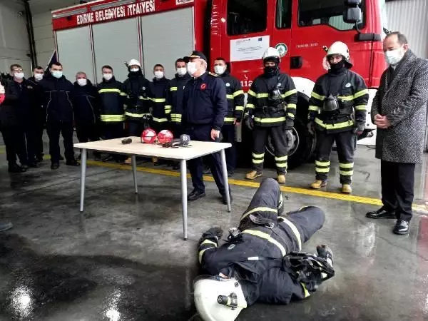 Son dakika haberi: Edirne'de yangınlara karşı, 'otomatik yangın söndürme topu' hizmete alındı