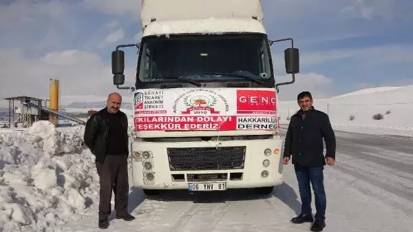 İstanbul'dan Yüksekova'ya iyilik TIR'ı