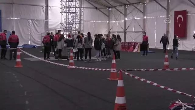 Son dakika haber | İtfaiye eri adayları zorlu parkurda yarışıyor Son dakika haber | İtfaiye eri adayları zorlu parkurda yarışıyor