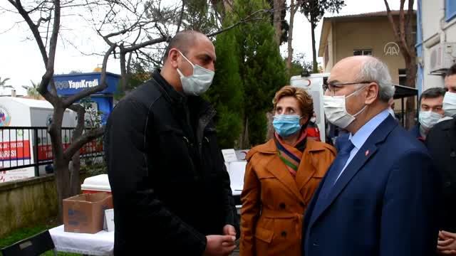 İzmir Valisi Köşger, küçük Kaan için başlatılan kök hücre bağışı kampanyasına destek oldu