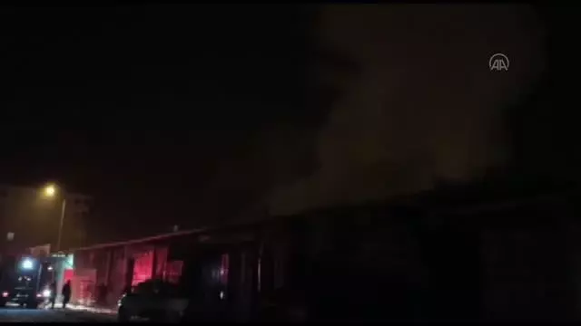 Son dakika haber | KAHRAMANMARAŞ - Boya atölyesinde çıkan yangın hasara neden oldu