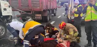 Kuzey Marmara Otoyolu'unda kaza 2 yaralı