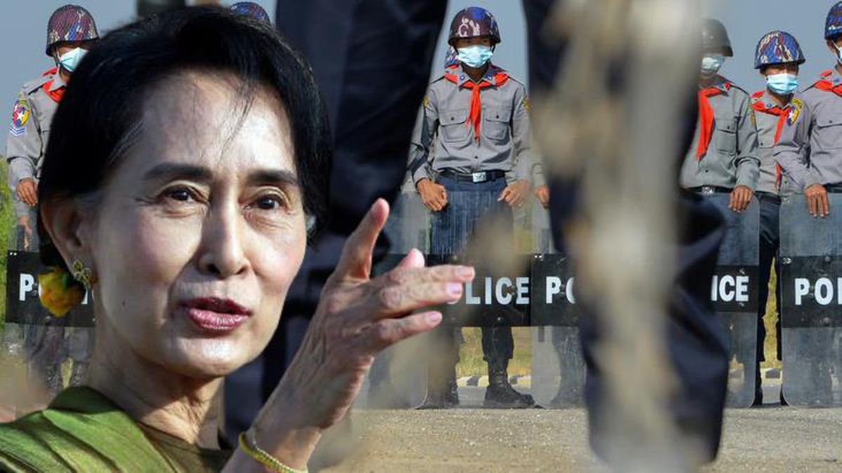 Ordunun yönetime el koyduğu Myanmar'da iktidar partisinden halka darbeye karşı çıkma çağrısı