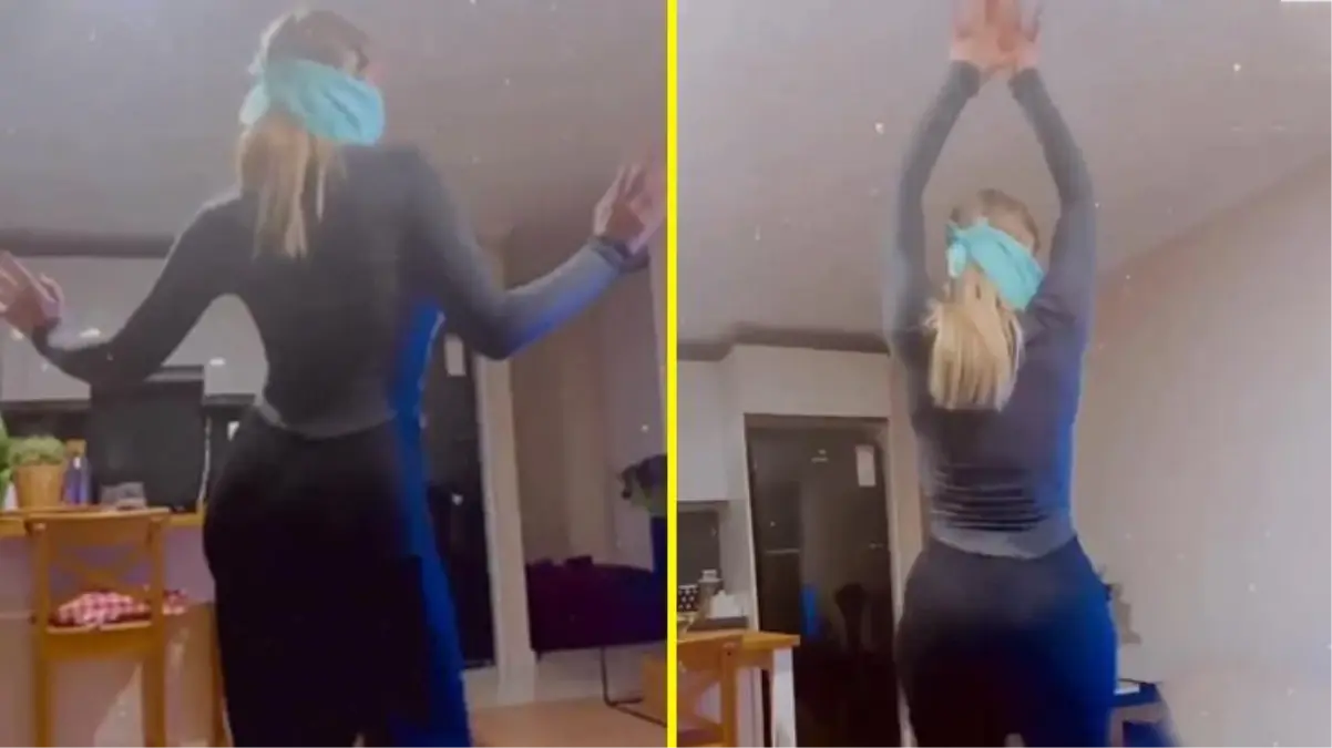 Spor spikeri Hande Sarıoğlu, dans performansıyla dansözlere taş çıkarttı