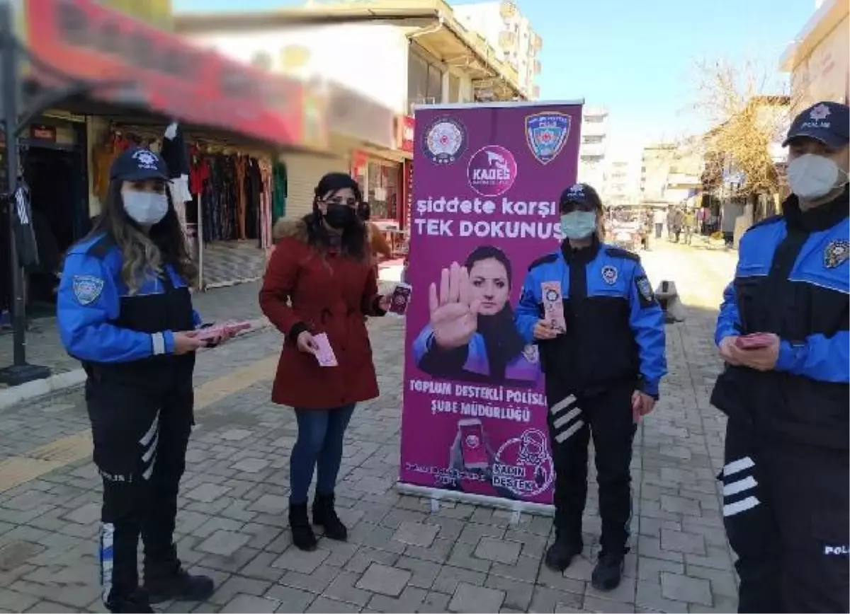 Şırnak'ta kadınlara KADES uygulaması tanıtıldı