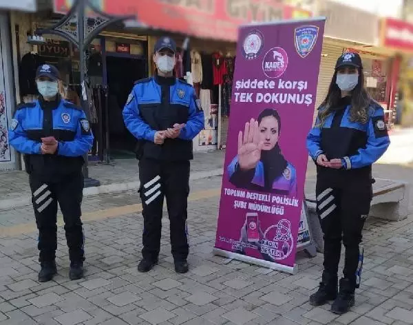 Şırnak'ta kadınlara KADES uygulaması tanıtıldı