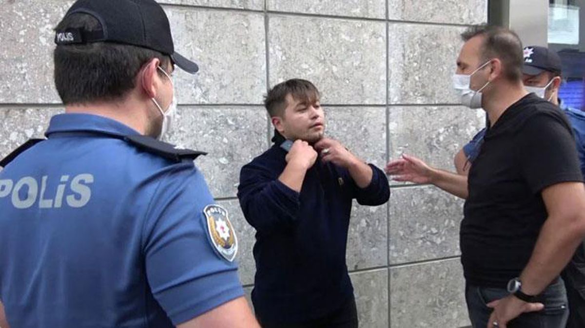 'Teşkilatın numarasını verin' deyip polisleri tehdit eden kuryeye, mahkemeden zorla getirme kararı