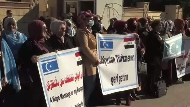 Türkmenler, Suriye'de DEAŞ hapishanelerinde tutulan 400 Türkmen kadının serbest bırakılmasını istedi Türkmenler, Suriye'de DEAŞ hapishanelerinde tutulan 400 Türkmen kadının serbest bırakılmasını istedi